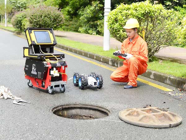 文殊镇管道机器人检测