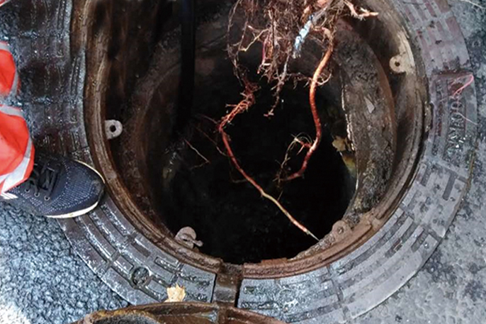 文殊镇管道预处理